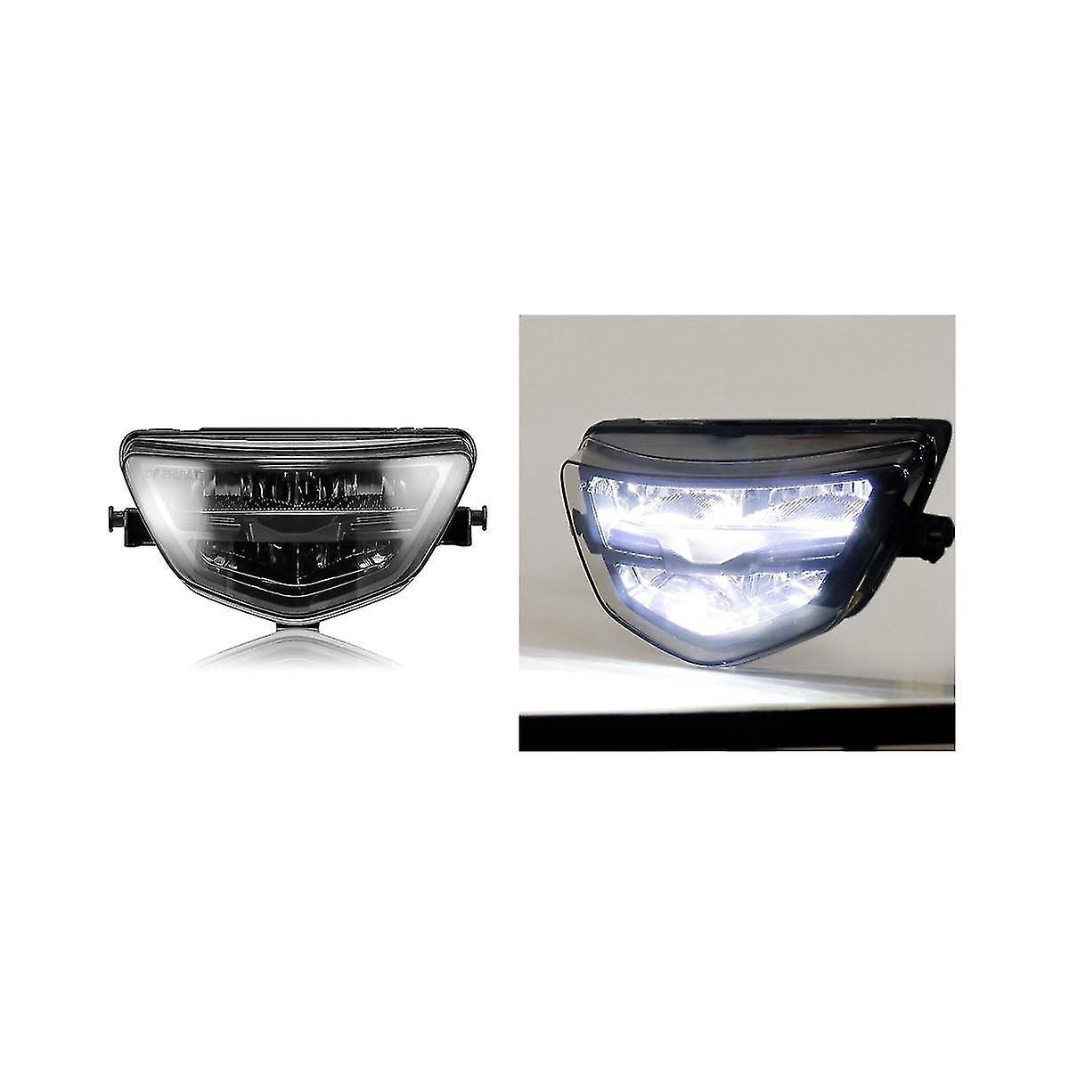 Motorcycle Led Headlight For 125 125z 125zr Y125 Y125z Y125zr Head Light Lamp Led Smoked