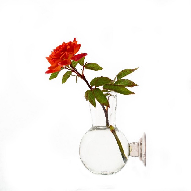 Floral Illusion Vase Clear Ultimate Innovations