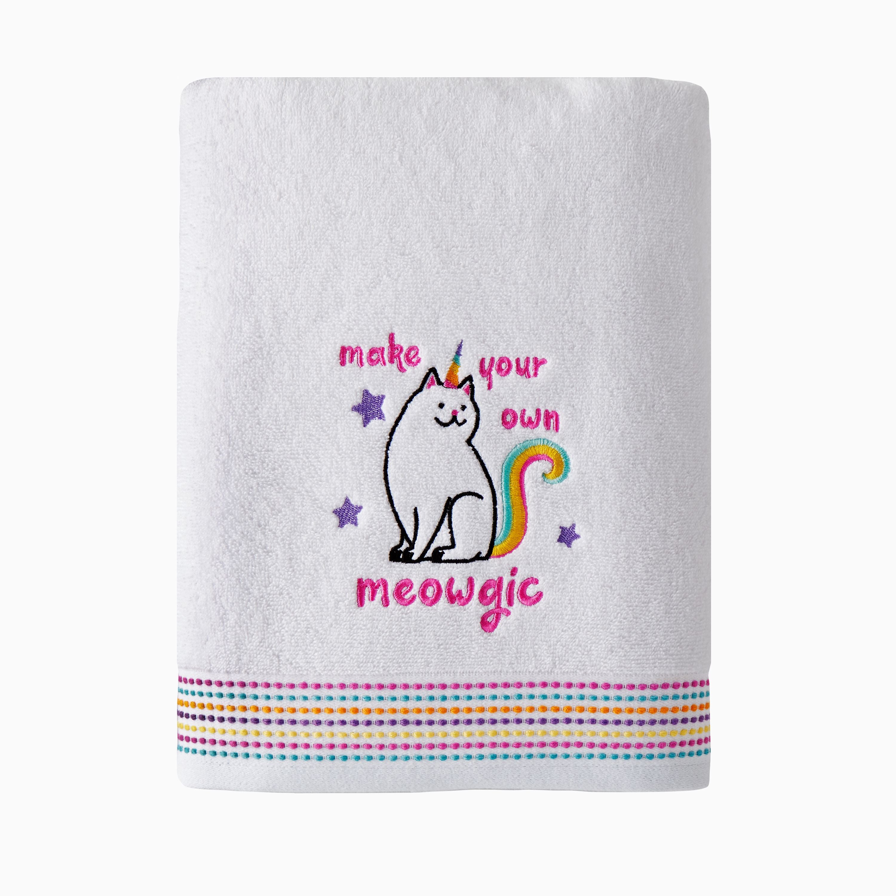 SKL Home Meowgic Bath Towel