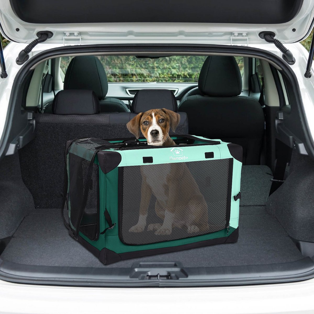 Ownpets 4 Door Folding Portable Dog Crate