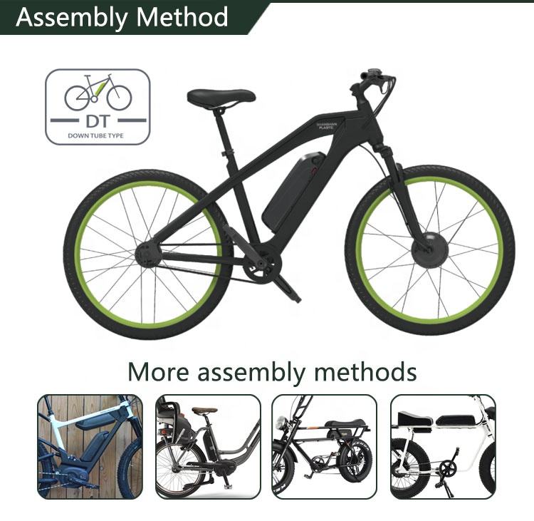 Most competitive price hailong case down tube ebike battery 48v 17.5ah