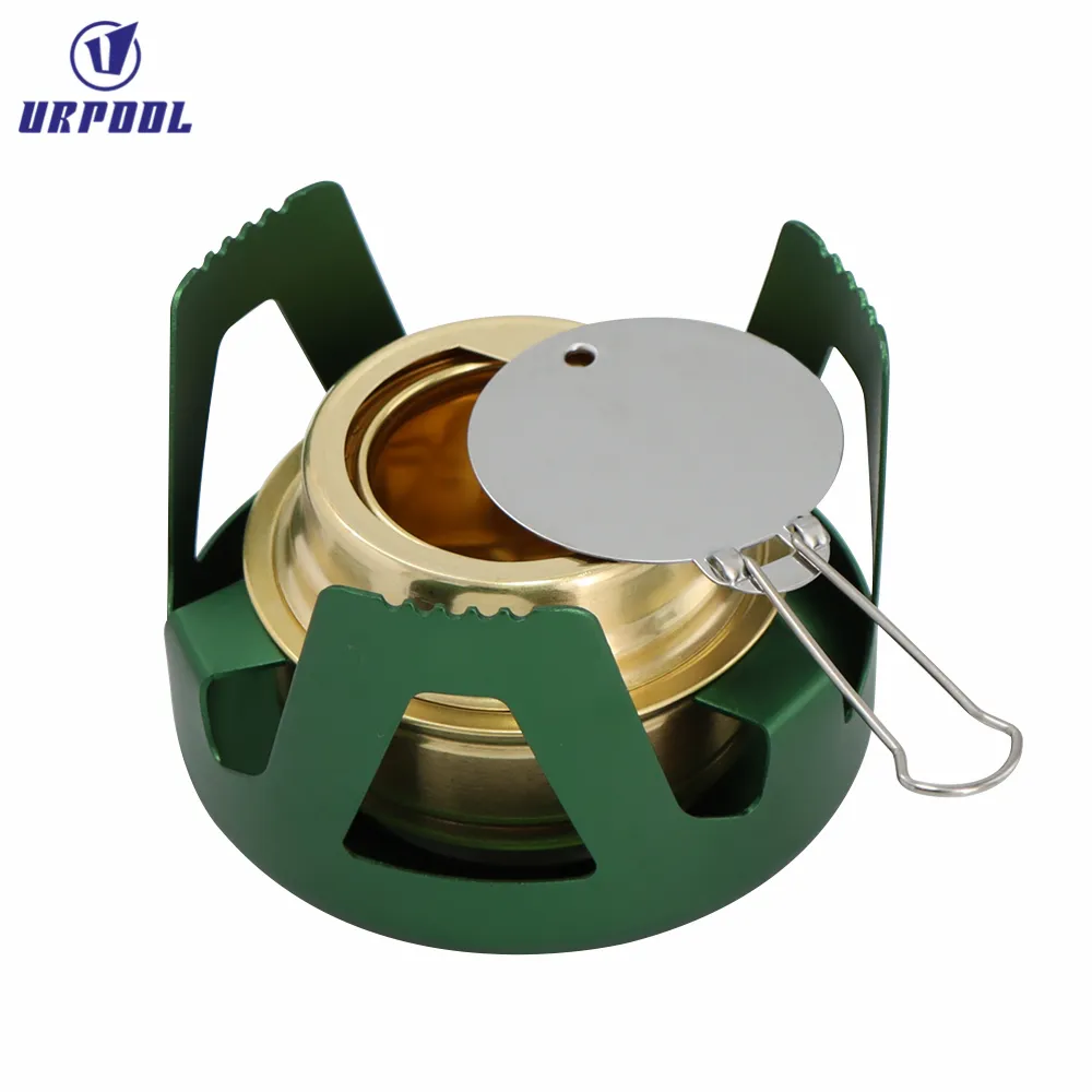 Portable Alcohol Stove Camping Equipment Stand Fire Spirit Tourist Cooker Outdoor Picnic Cookware Mini Alcohol burners Furnace