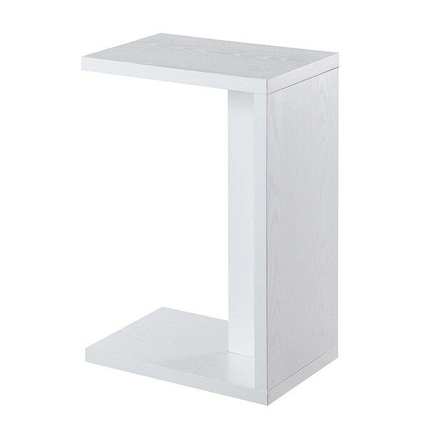 Porch and Den Woodshire C-shaped End Table