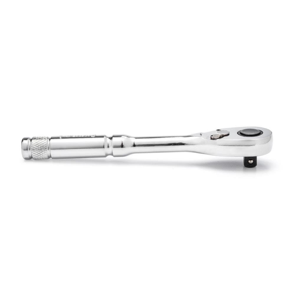 1/4 Drive 72 Tooth Quick Release Teardrop Ratchet 6 ;