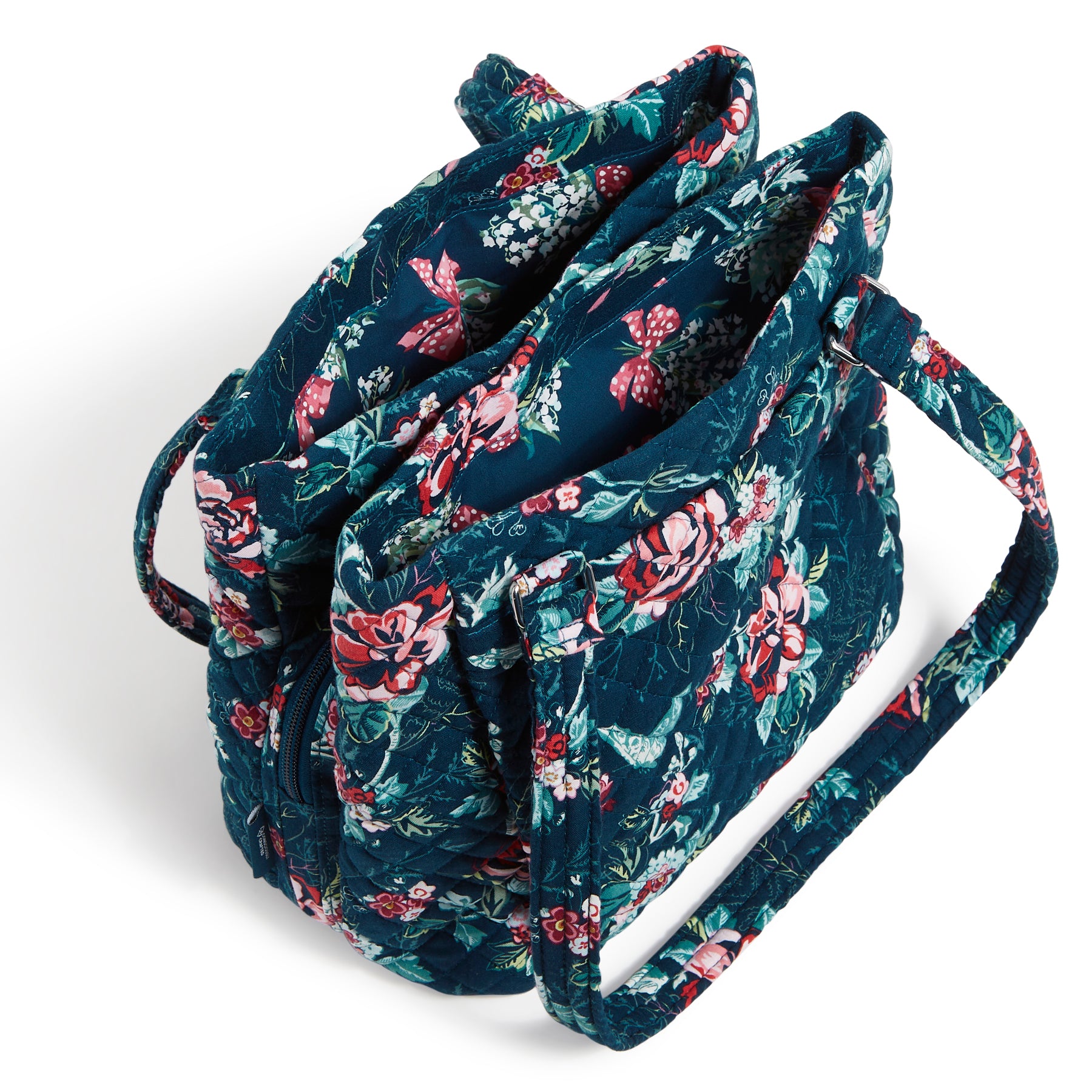 Multi-Compartment Shoulder Bag