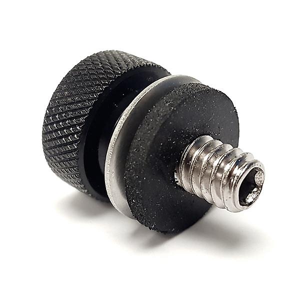 Black Seat Bolt Screw Knurled Seat Cover Bolt Compatible with Harley Davidson Sportster Super Low XL883L