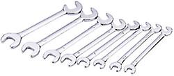 Draper 19754 8 Piece Metric Midget Open End Spanner Set