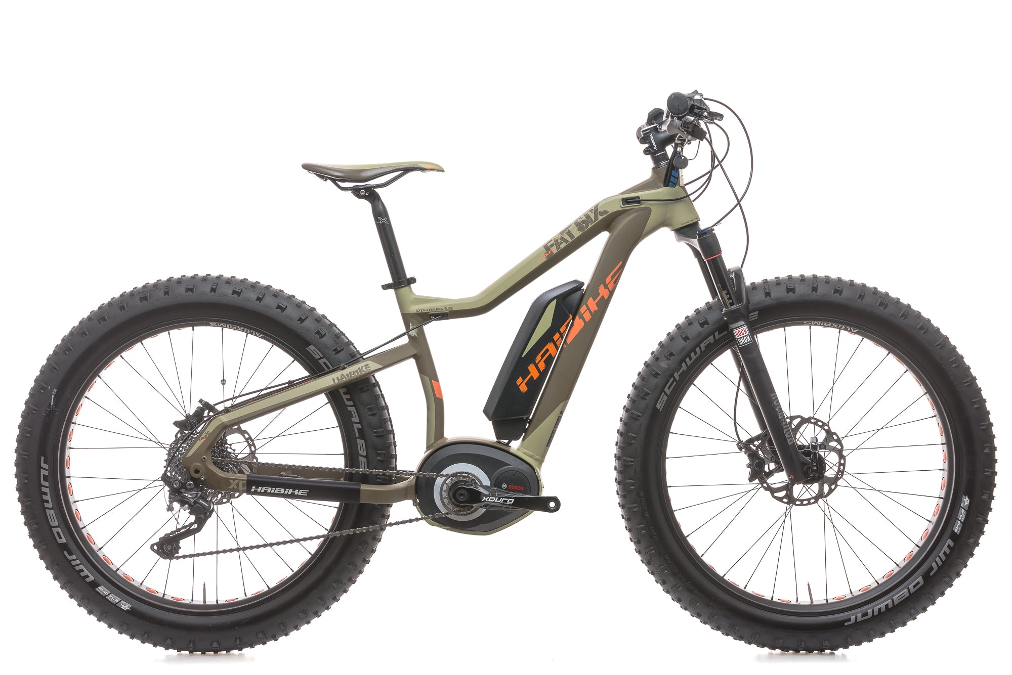 2015 Haibike Fat Six 15.5in E-Bike - 2015