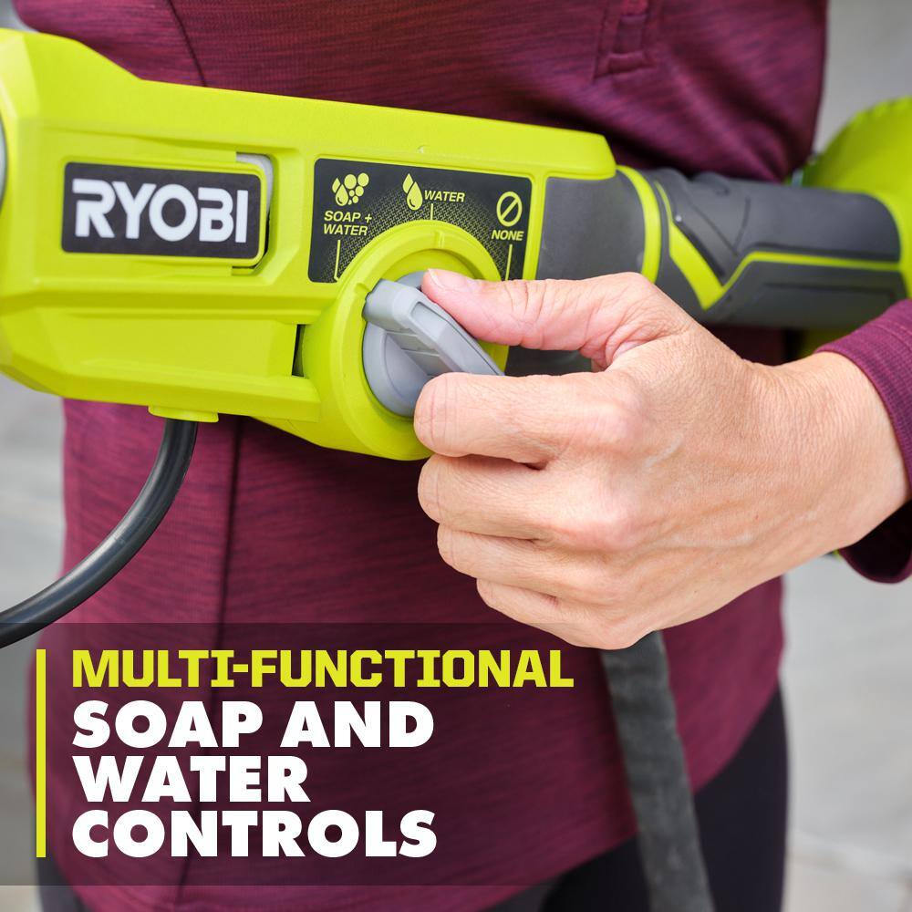 RYOBI ONE+ 18V Cordless Soap Dispensing Scrubber (Tool Only) PCL1701B