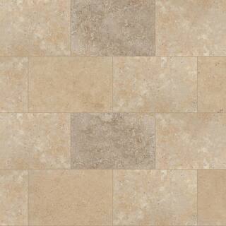 MSI Mediterranean Walnut 16 in. x 24 in. Rectangle Tan Travertine Paver Tile (15 Pieces40.05 sq. ft.Pallet) LPAVTWAL1624T