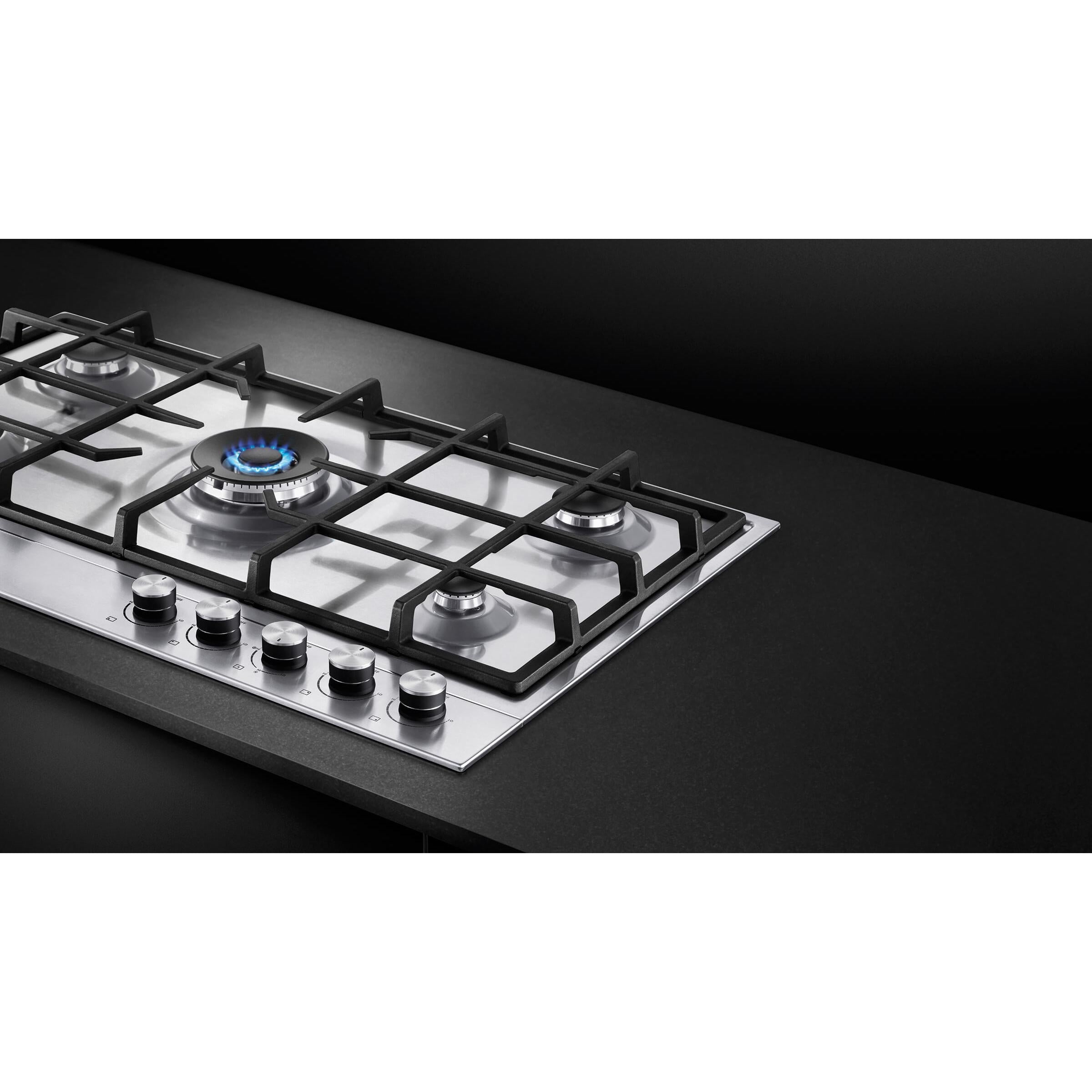 Fisher & Paykel 30-inch Built-in Gas Cooktop with Innovalve? Technology CG305DNGX1 N