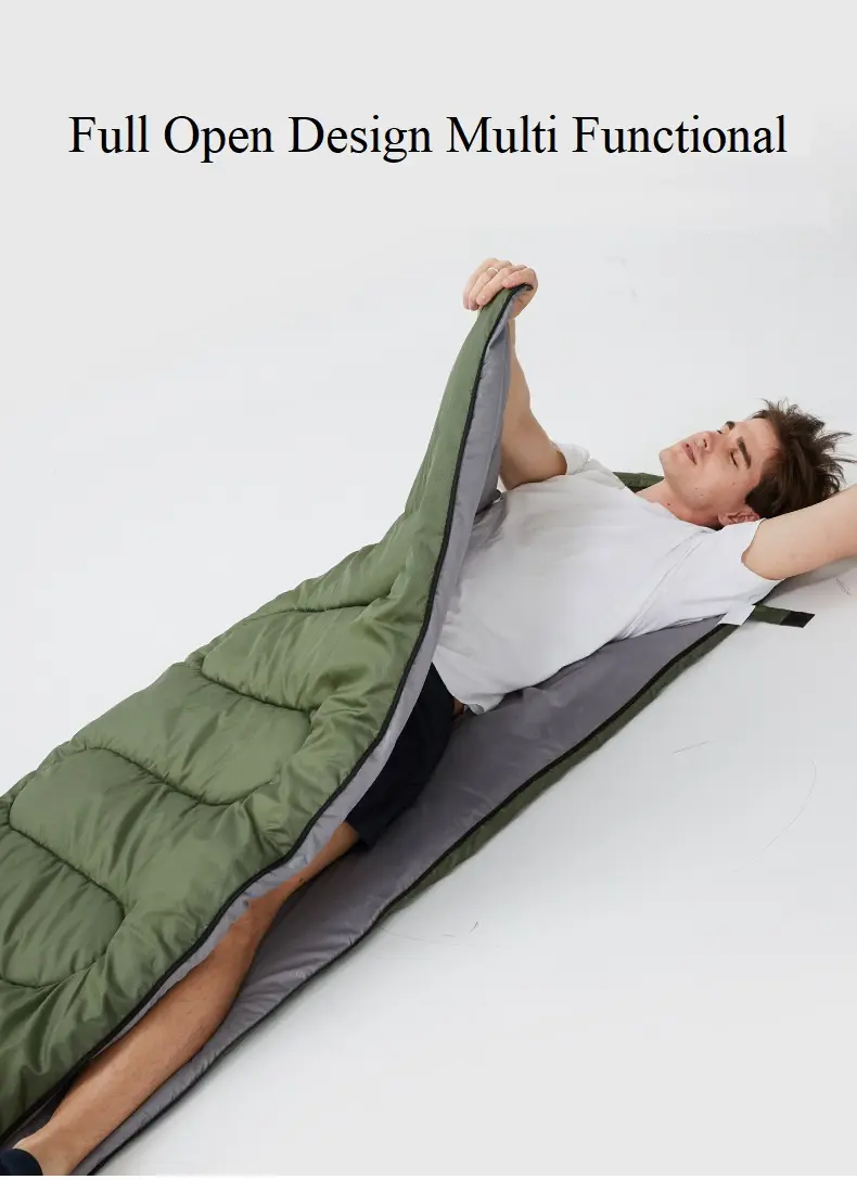 Adult Camping Sleeping Bag Down Ultra Light Waterproof Fluffy Sleeping Bag with Compression Bag Spring and Autumn Travel