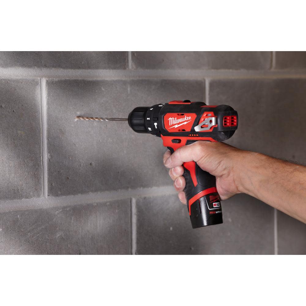 M12? 3/8 in. Hammer Drill/Driver Kit ;