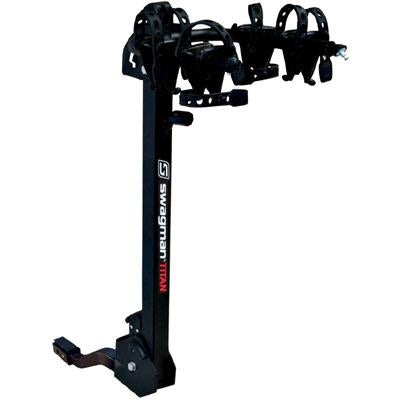 Swagman Titan 2 Arm Bike Rack Hitch Rack (2 inch and 1 1/4 inch Receiver) - 63400