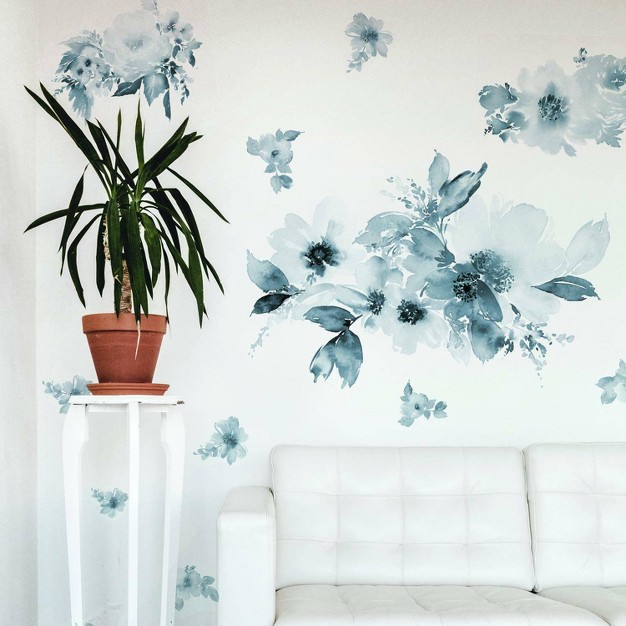 Floral Peel And Stick Giant Wall Decal Roommates