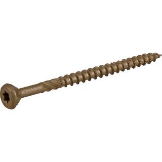 Everbilt #10 x 3 in. Star Drive Flat Head Exterior Wood Screws 5 lbs.-Box (347-Piece) 117357