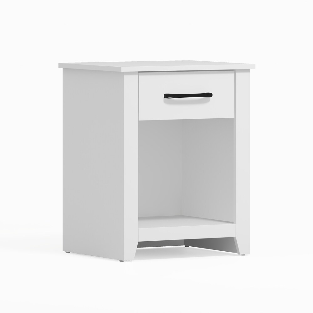 GALANO Gretta 1 Drawer Nightstand (Set of 2)