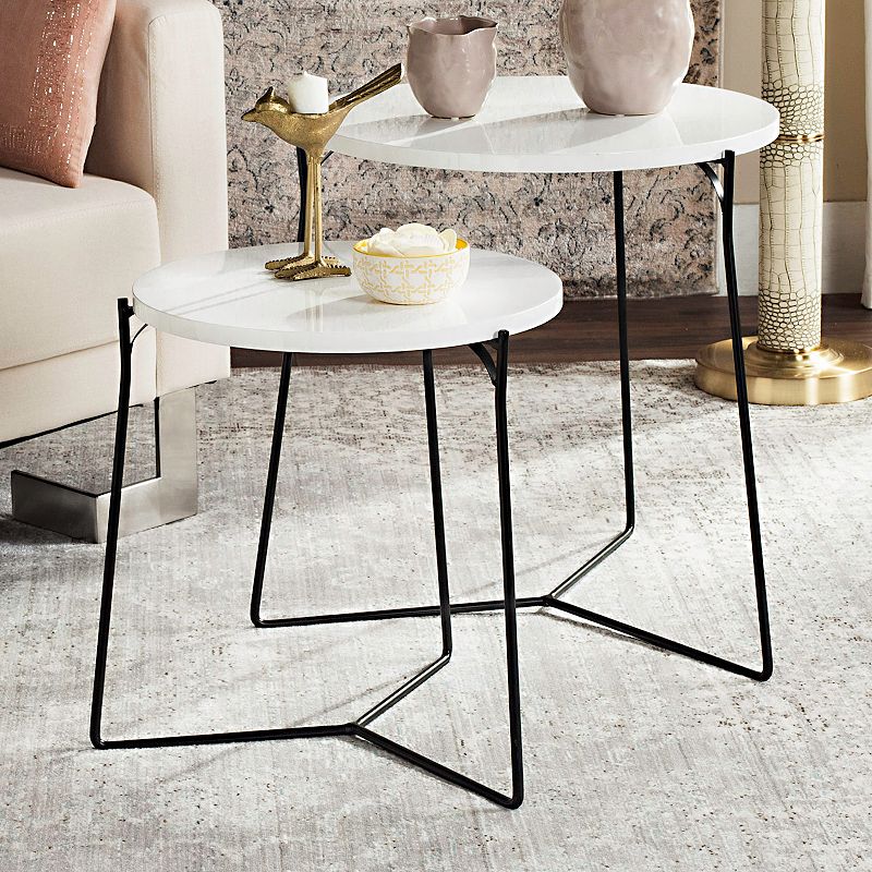 Safavieh Modern Nesting End Table 2-piece Set