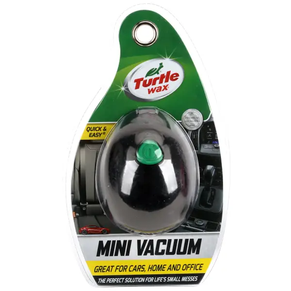 Turtle Wax Mini Black Vacuum Cleaner