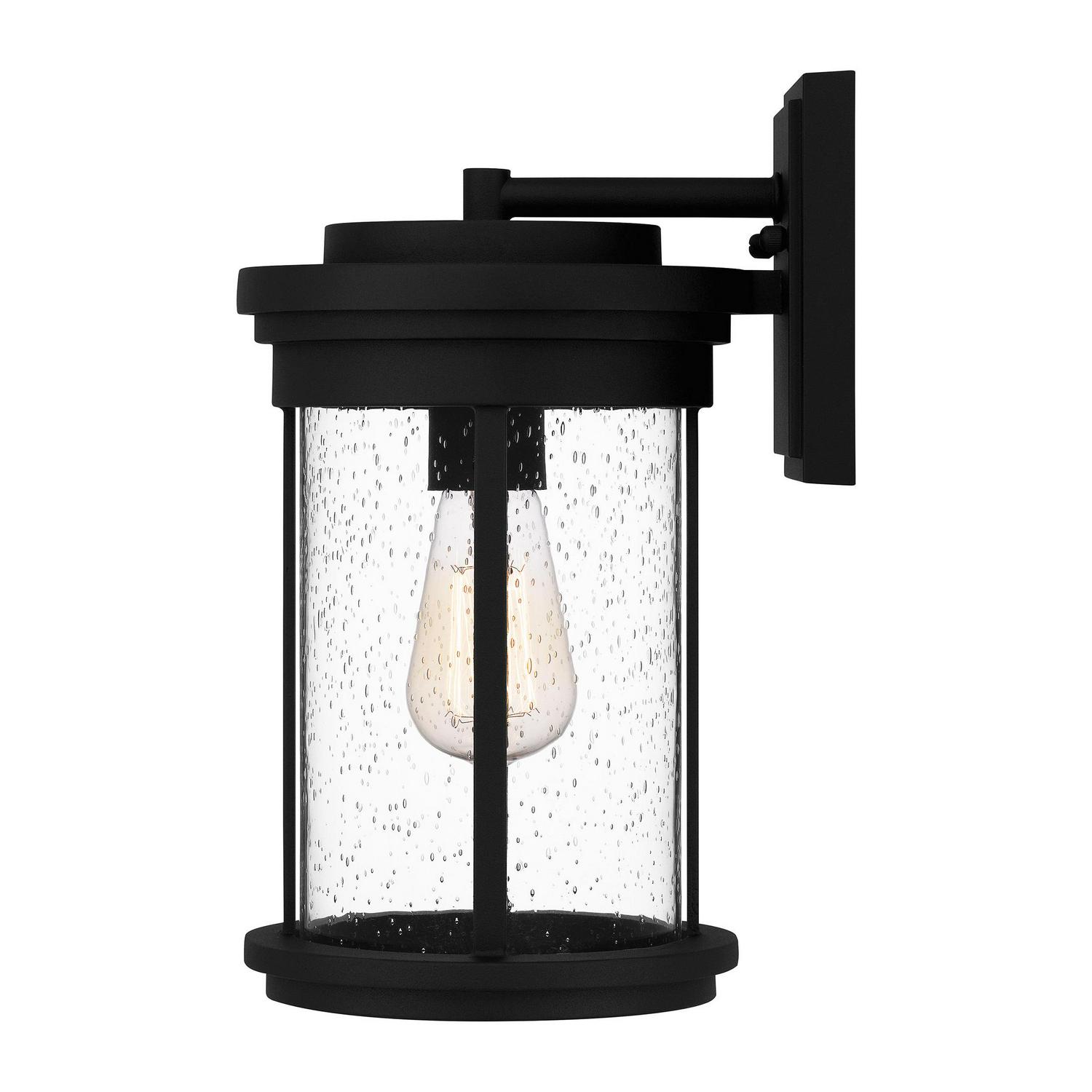 Ashley Harbour Oaklee 1-Light Earth Black Outdoor Wall Lantern