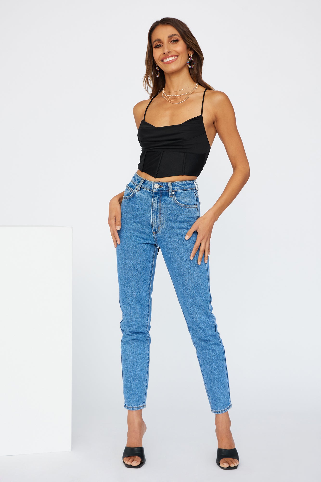 ABRAND A '94 High Straight Zoe Organic Jeans