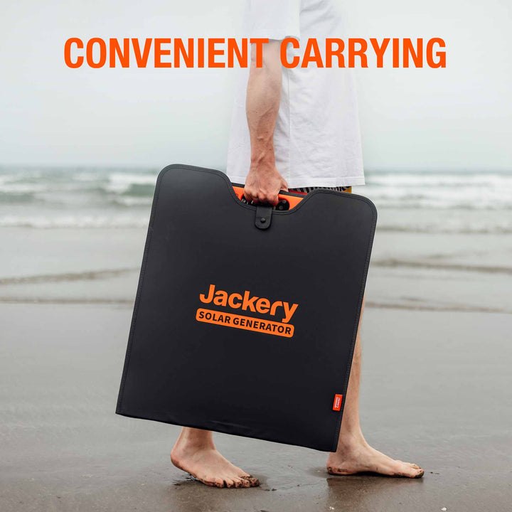 Jackery SolarSaga 200W Solar Panel - for Explorer 2000 PRO as Solar Generator, Off-Grid Power for Outdoor Adventures, Emergency