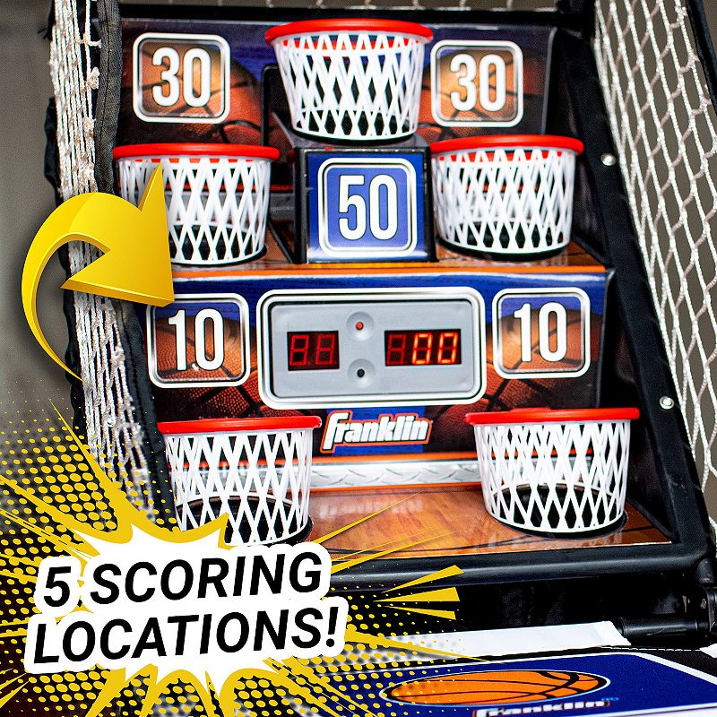 Franklin Sports Bounce A Bucket Arcade Basketball Game