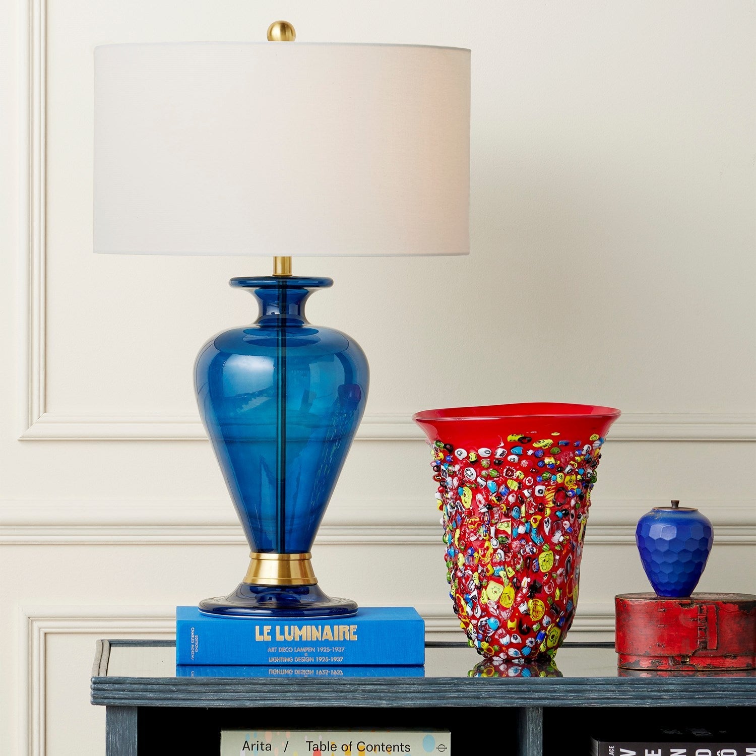 Rosso Glass Vase