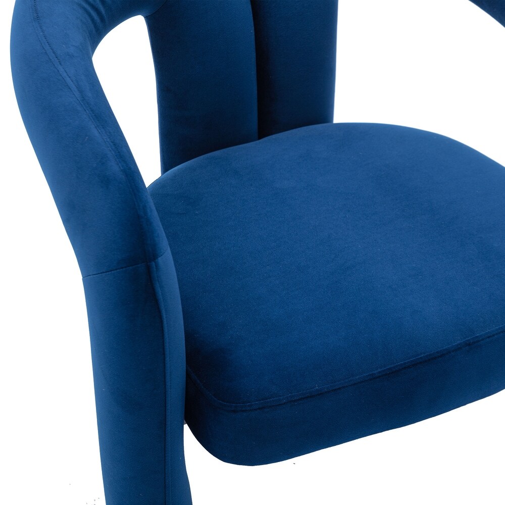 velvet Upholstered Dining Chair