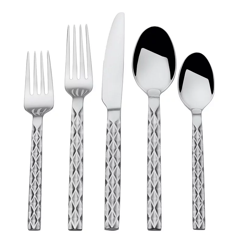 Towle Forged Diamond 20-pc. Flatware Set