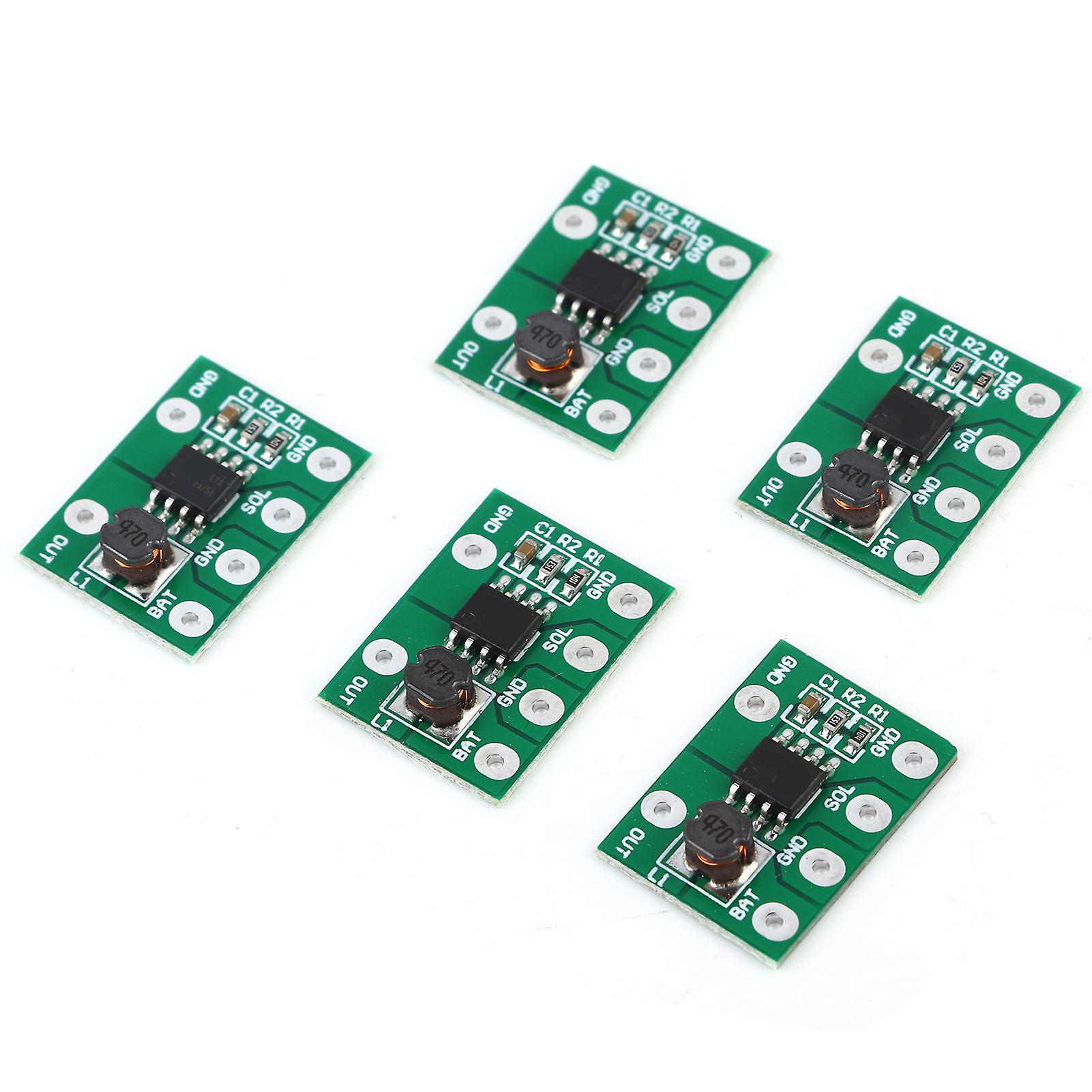 5pcs Rd1.2 Solar Lamp Charge Controller Board Solar Landscape Light Circuit Board Module