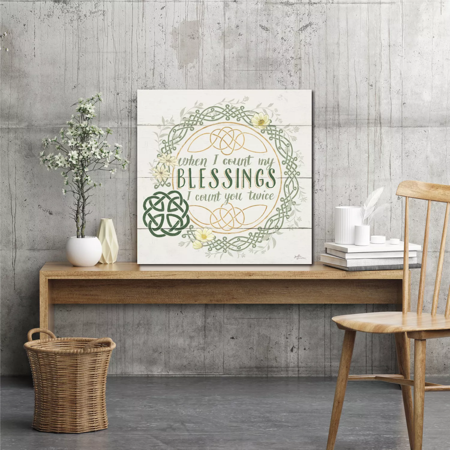 COURTSIDE MARKET Irish Blessing II Canvas Wall Art