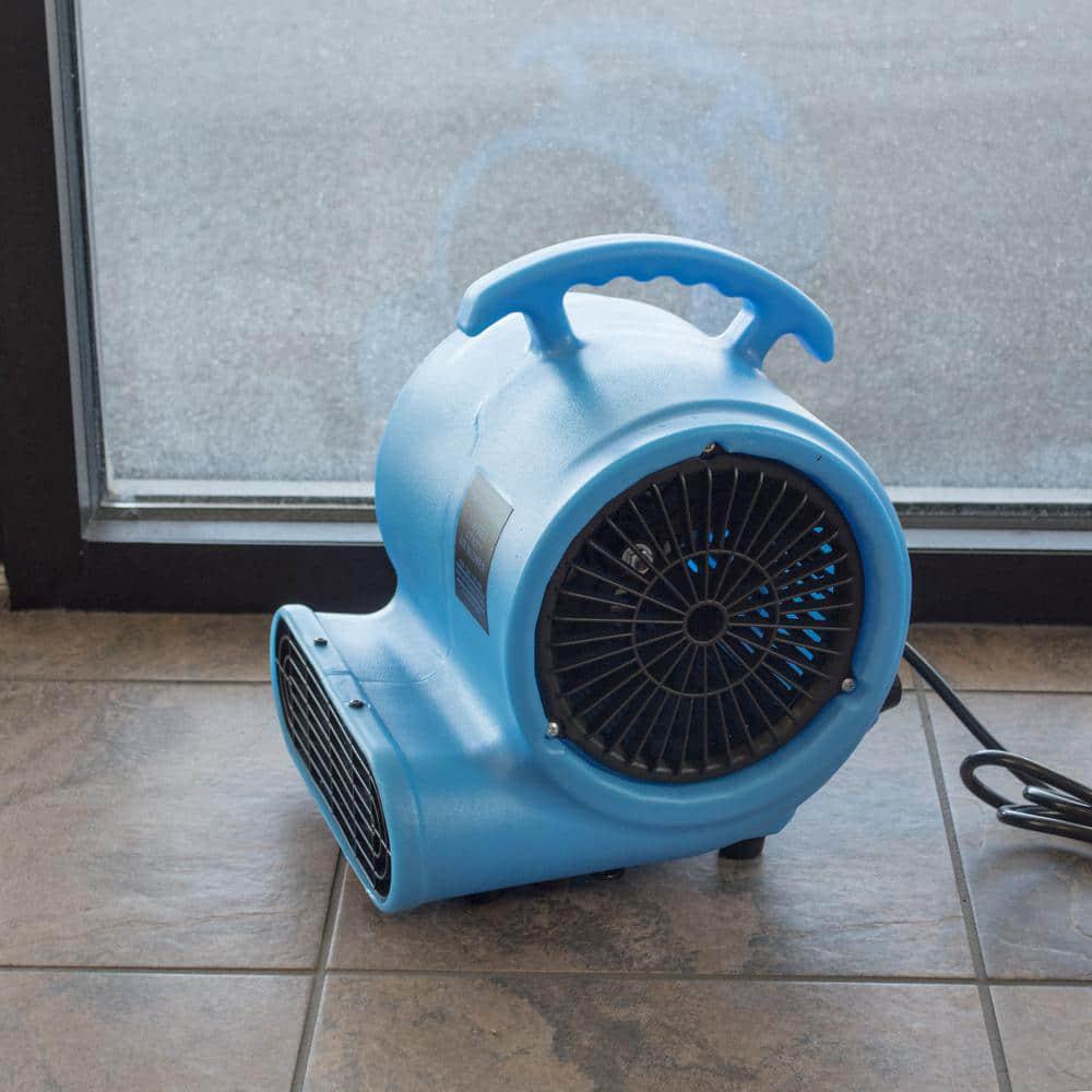 PROSERIES 900 CFM Air Mover Blower Utility Floor Fan with Daisy Chain Capability