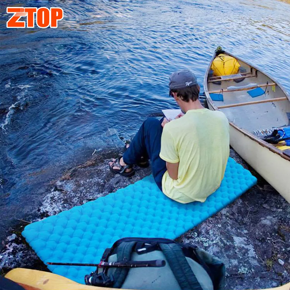 Best Selling s Moisture Proof Ultralight Portable Outdoor Hiking Camping Self Inflatable Mat