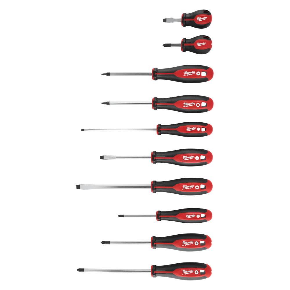 Milwaukee 10pc Screwdriver Kit 48-22-2710 from Milwaukee