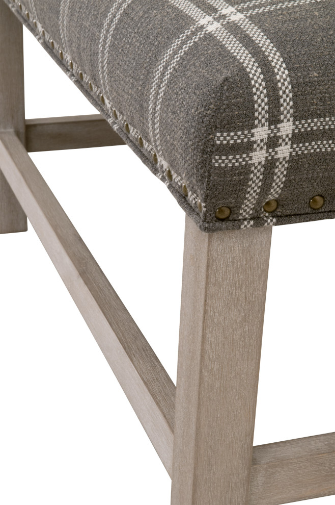 Blakely Upholstered Coffee Table   Farmhouse   Coffee Tables   by Essentials for Living  Houzz