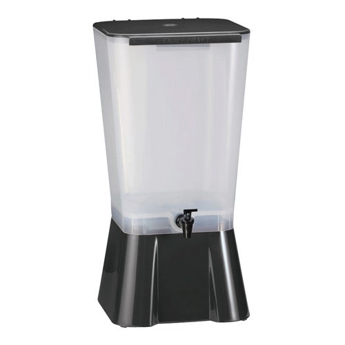 Tablecraft 1053 - 5 Gallon Iced Tea/Lemonade Dispenser， Black