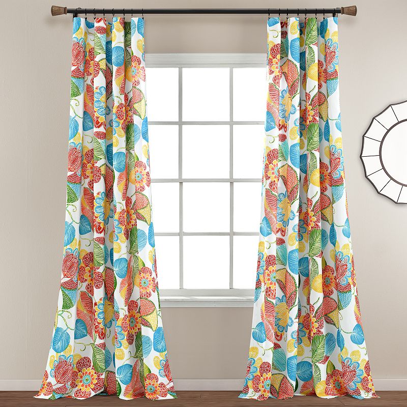 Lush Decor 2-pack Layla Window Curtain Set