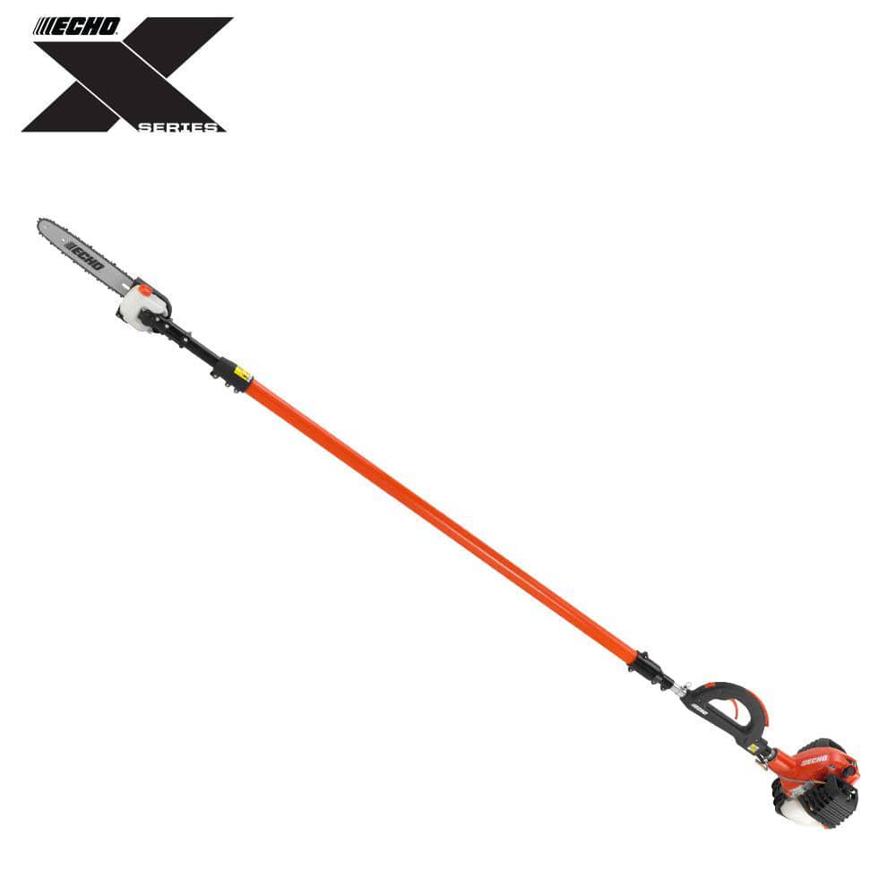 ECHO 12 in 254 cc Gas 2Stroke X Series Telescoping Power Pole Saw with Loop Handle and Shaft Extending to 121 ft