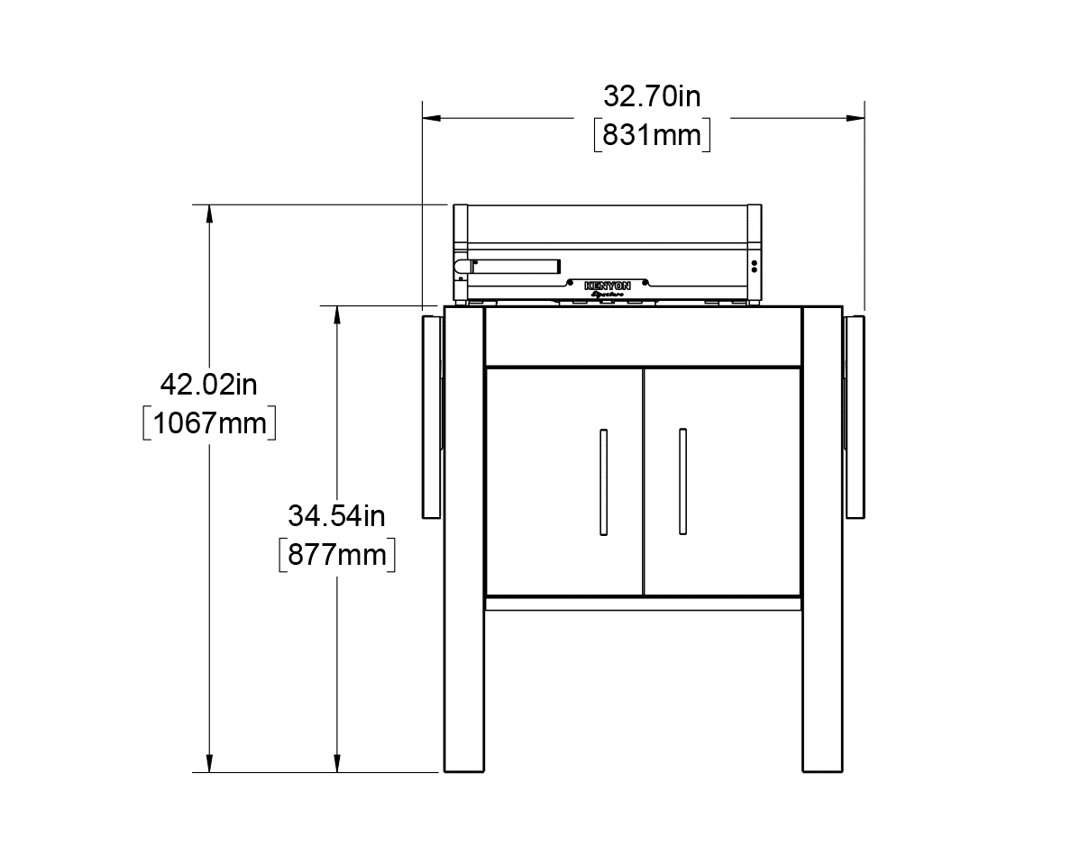 Kenyon C70429WCF Signature Grill + Stand