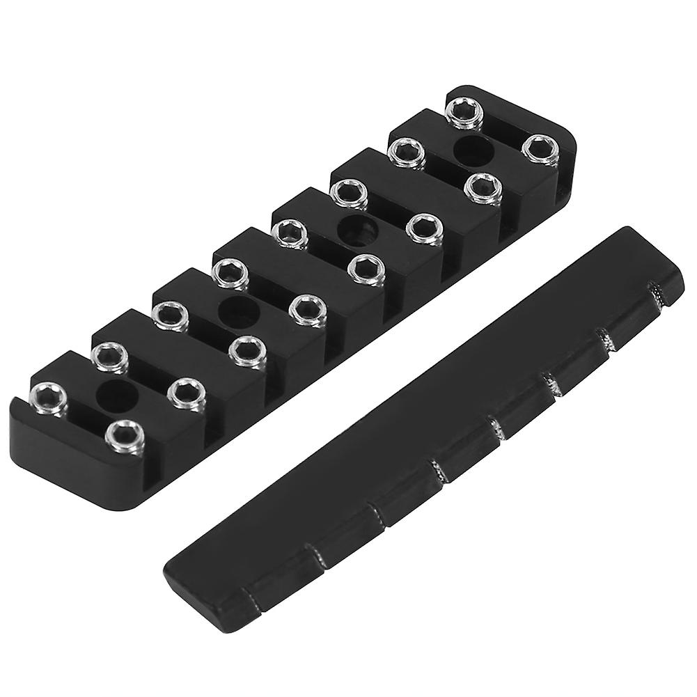 Electric Guitar Nut 7/8 String Headless Piano Pillow Set Musical Instrument Accessories8-string Ga889