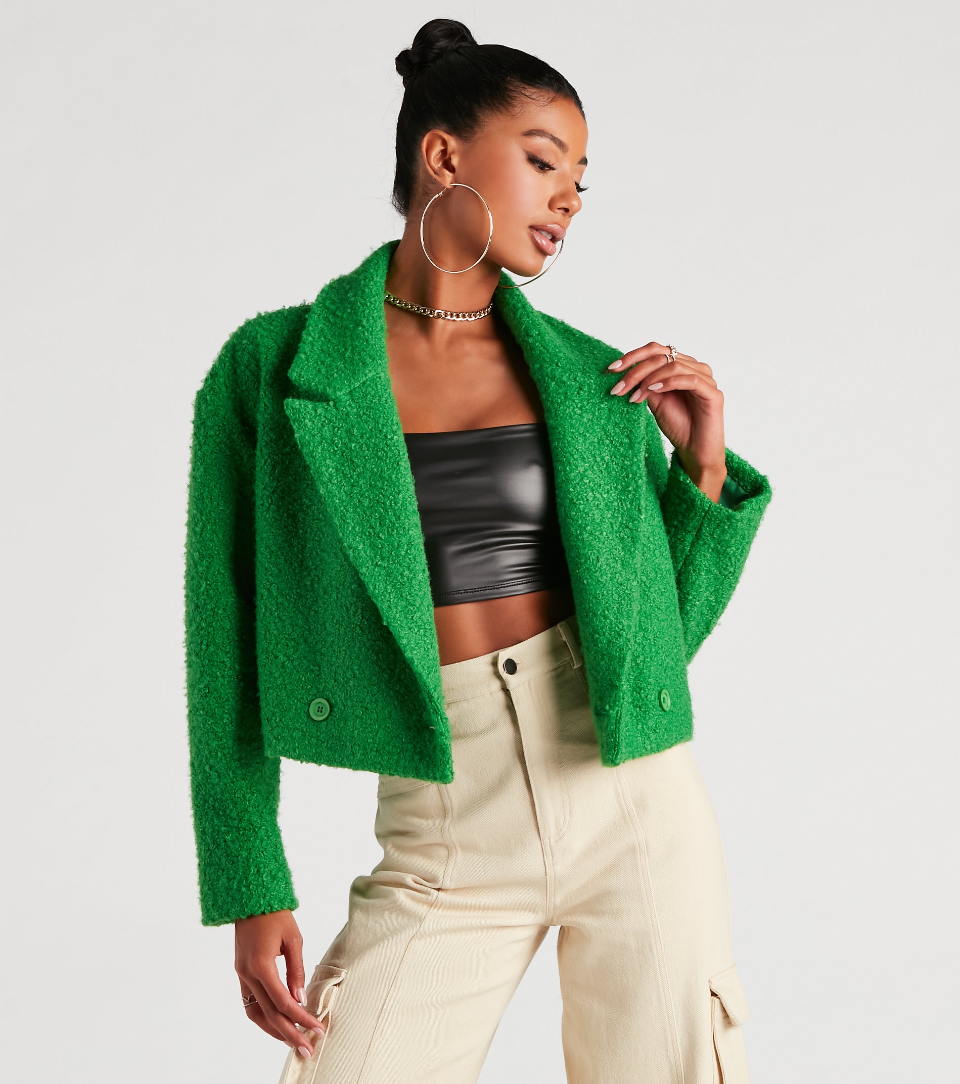 Cozy In The City Faux Sherpa Coat