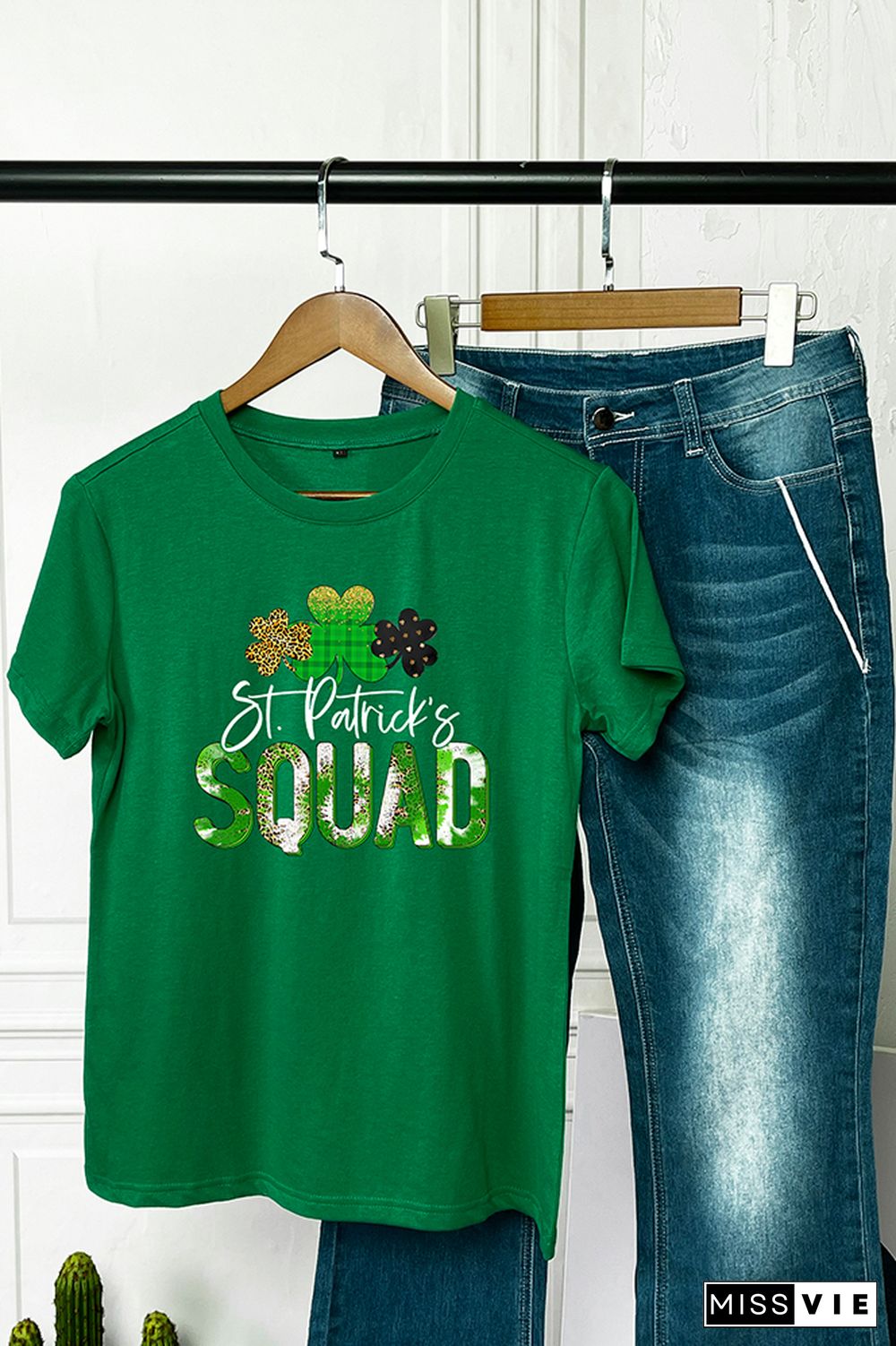 St. Patrick's Short Sleeve Graphic Tee Wholesale