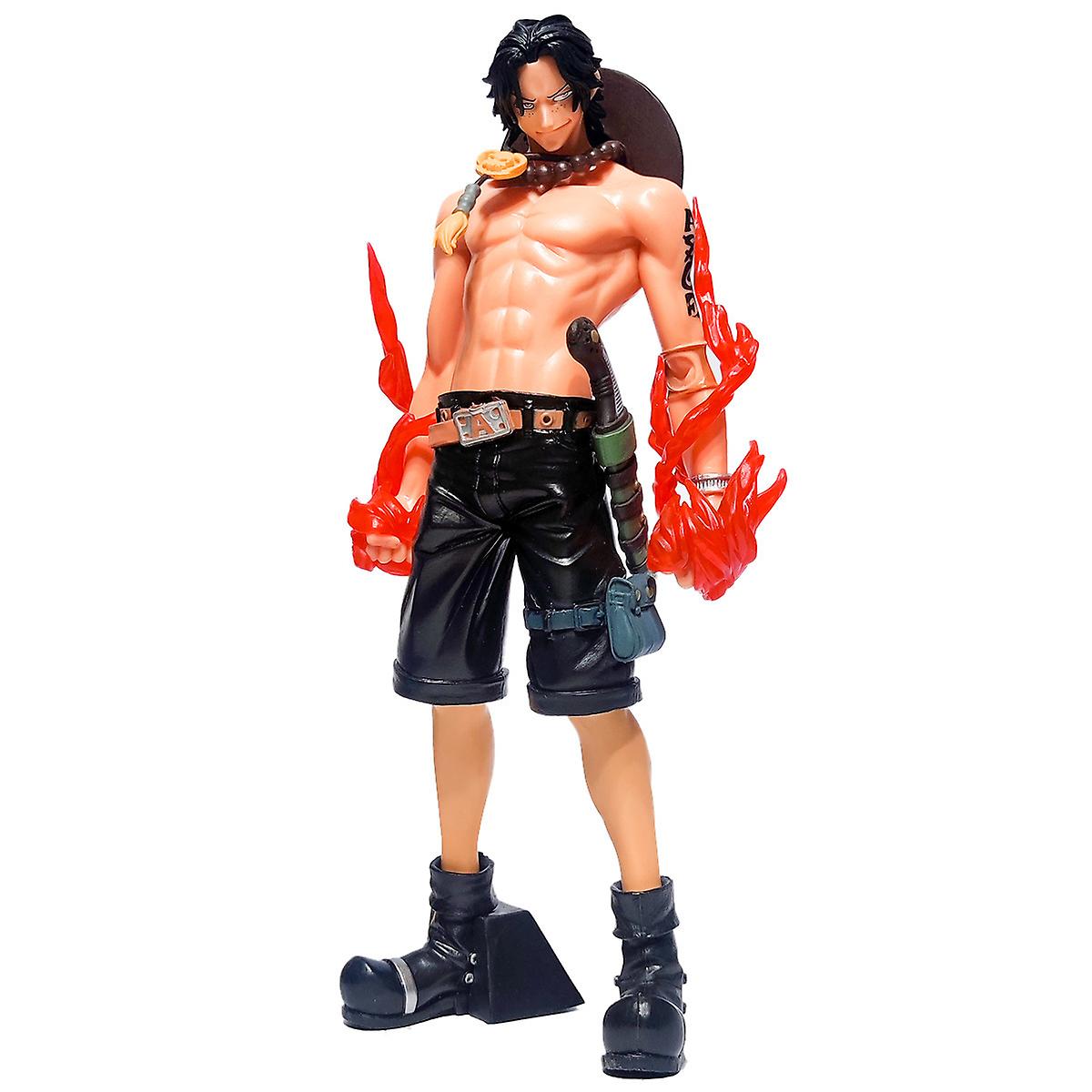 Ace One Piece Anime Figure Toy Models 25cm