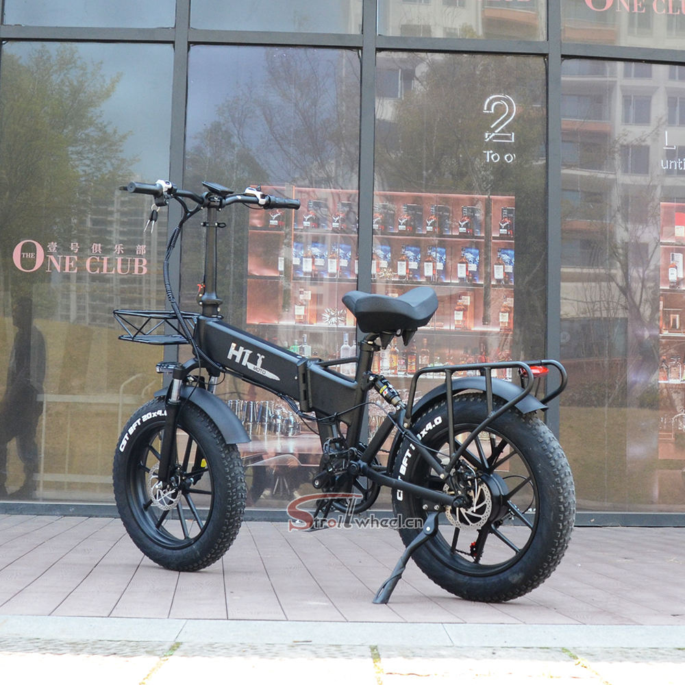 electric fat tire bike Full Suspension e bike 1000w 48v 20ah cheap city bike electric scooters powerful adult