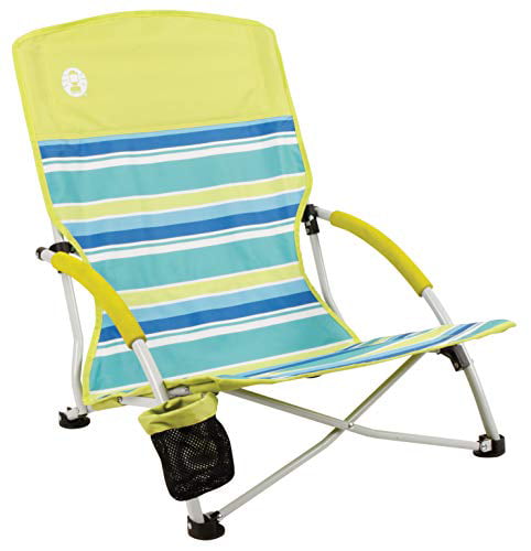 Coleman Camping Chair | Lightweight Utopia Breeze Beach Chair | Outdoor Chair with Low Profile