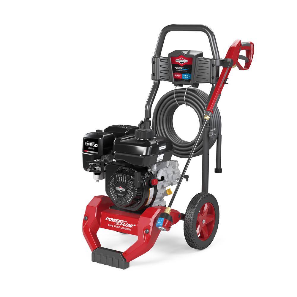 Briggs  Stratton 3200 Max PSI 4.5 Max GPM Gas Cold Water Pressure Washer with B and S CR950 Engine 020829