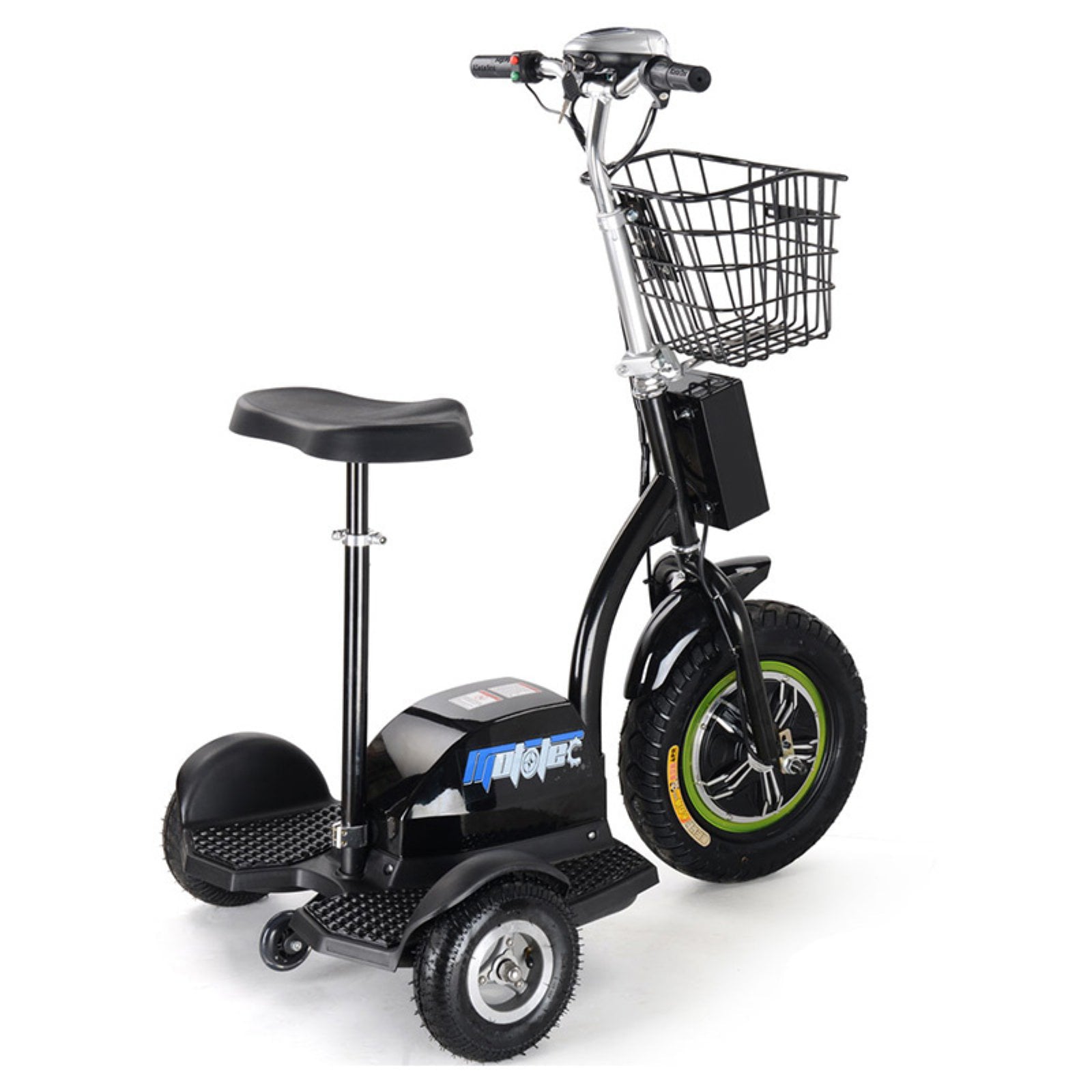 MotoTec 500 Watt 48V 3 Wheel Electric Trike Mobility Scooter