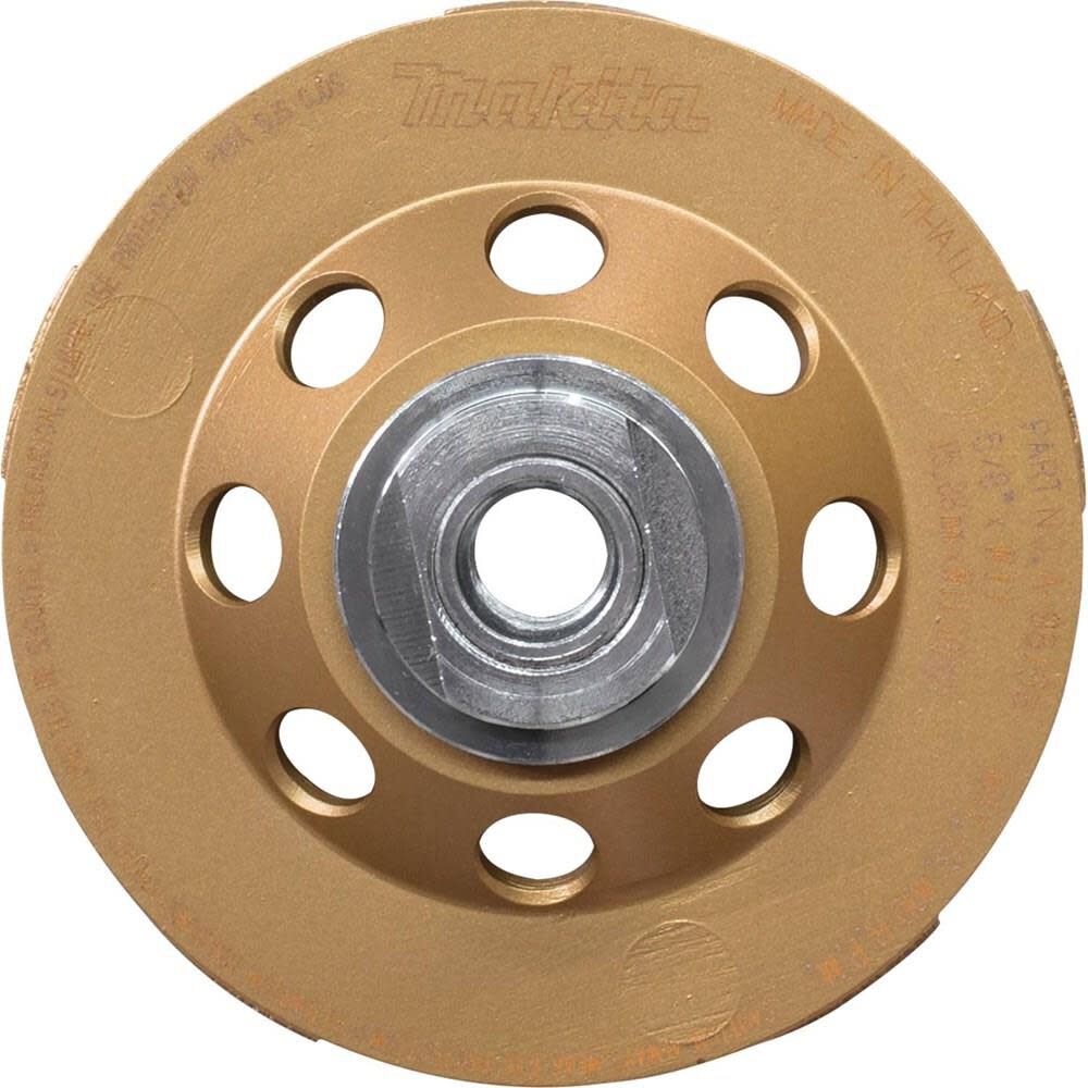 Makita 4-1/2 in. Double Row Diamond Cup Wheel Anti-Vibration A-96198 from Makita