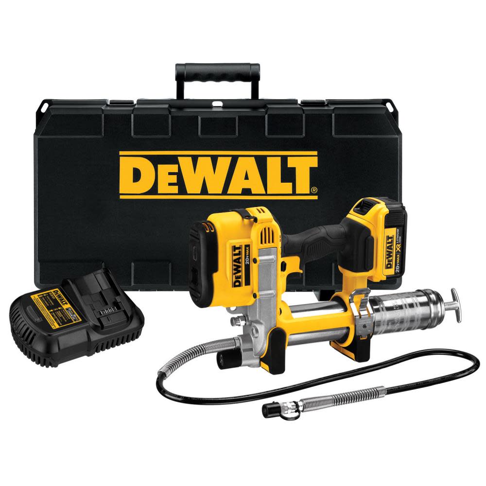 DEWALT 20V MAX Lithium Ion Grease Gun DCGG571M1 from DEWALT